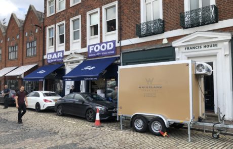 Chiller Trailer Hire, Walk-In Unit Chiller Unit Hull